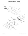 Diagram for 02 - Control Panel Parts