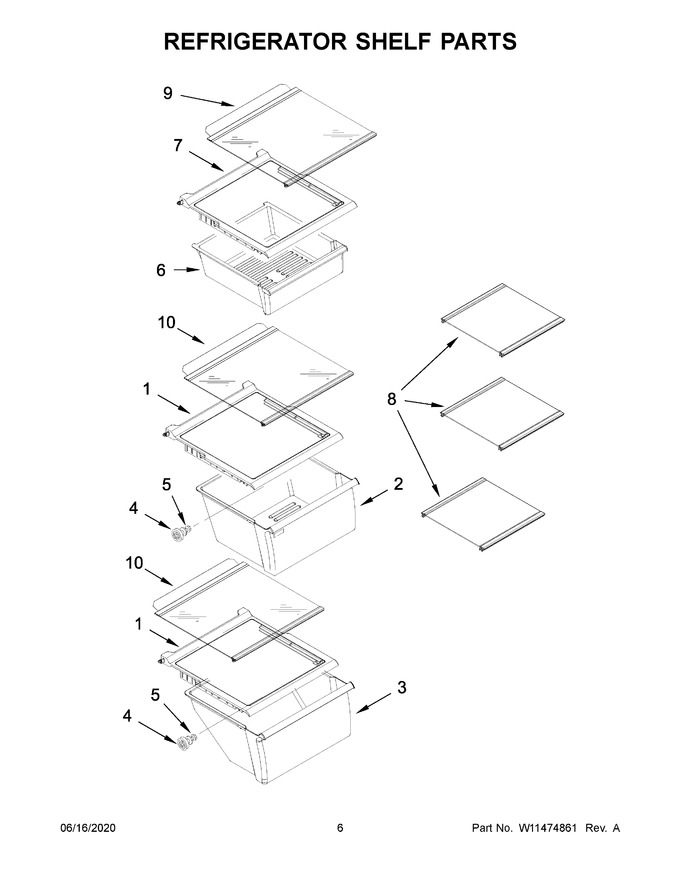 Diagram for WRS335SDHW03