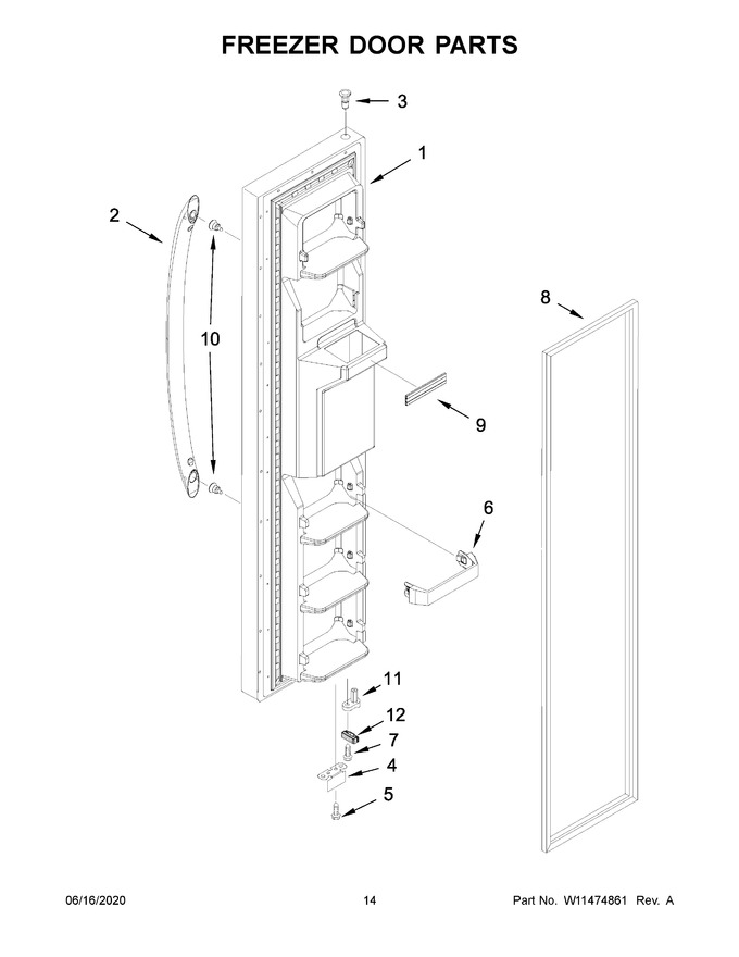 Diagram for WRS335SDHW03