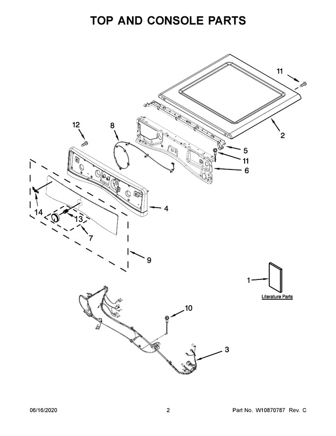 Diagram for YWED75HEFW0