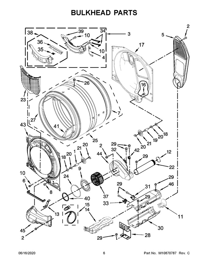 Diagram for YWED75HEFW0
