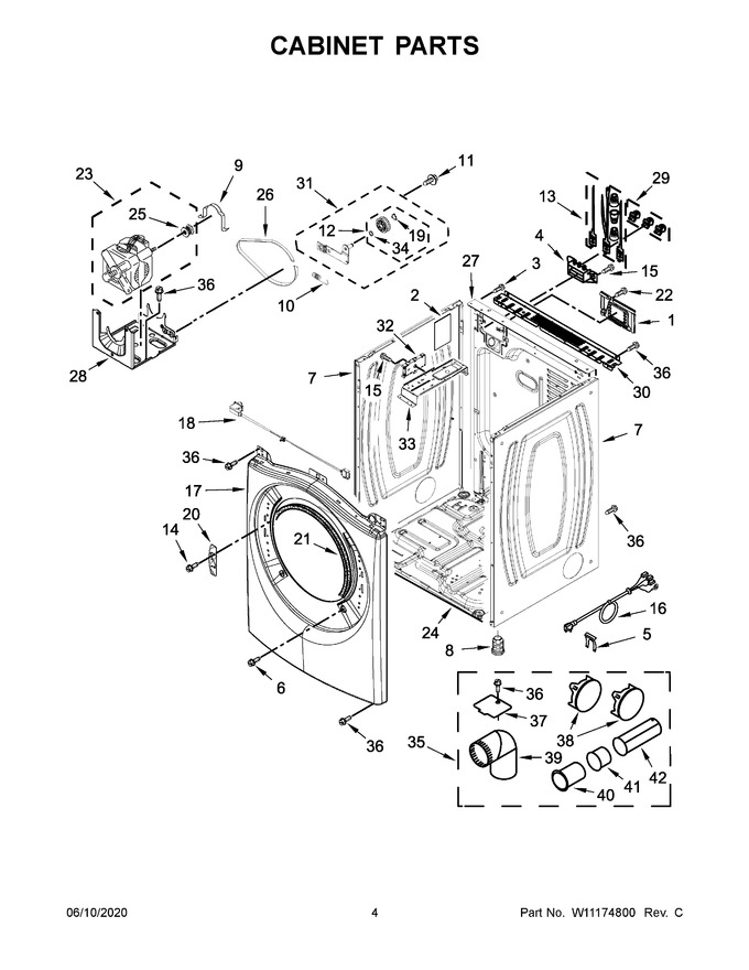Diagram for YWED75HEFW1