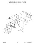 Diagram for 05 - Lower Oven Door Parts