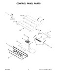 Diagram for 02 - Control Panel Parts