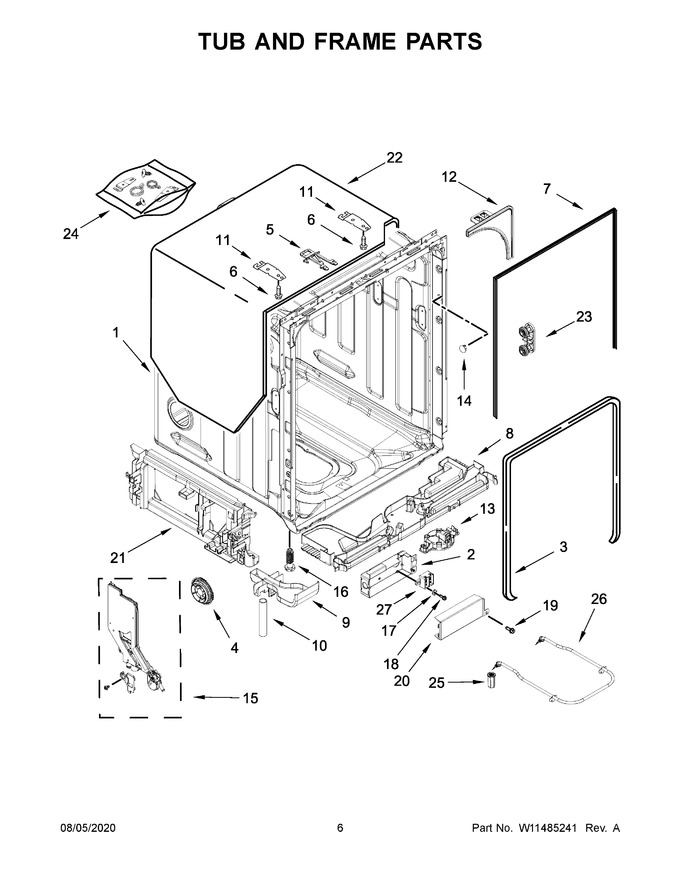 Diagram for KDFE104KPS0