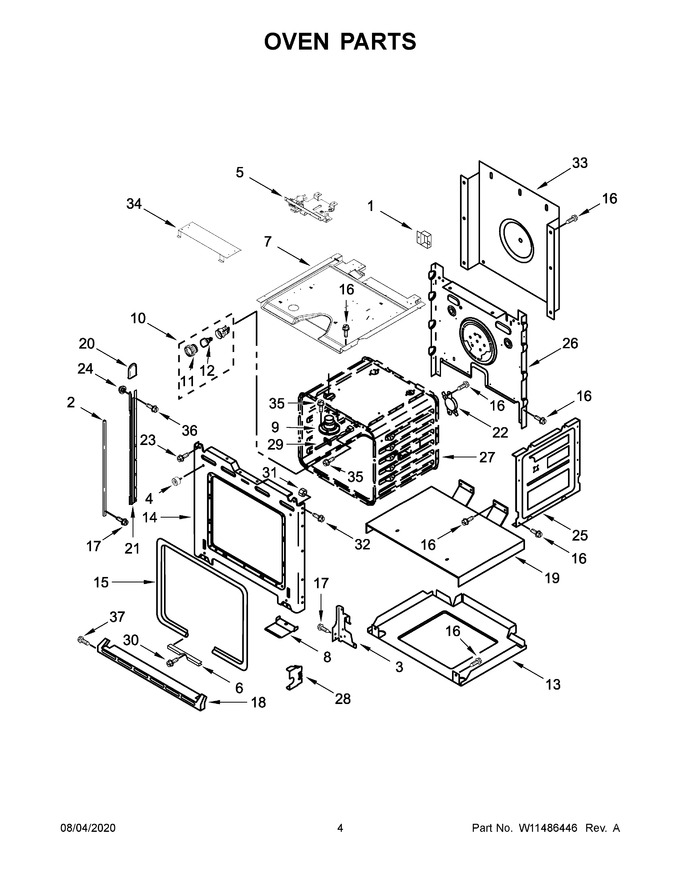 Diagram for WOS11EM4EW02