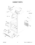 Diagram for 02 - Cabinet Parts