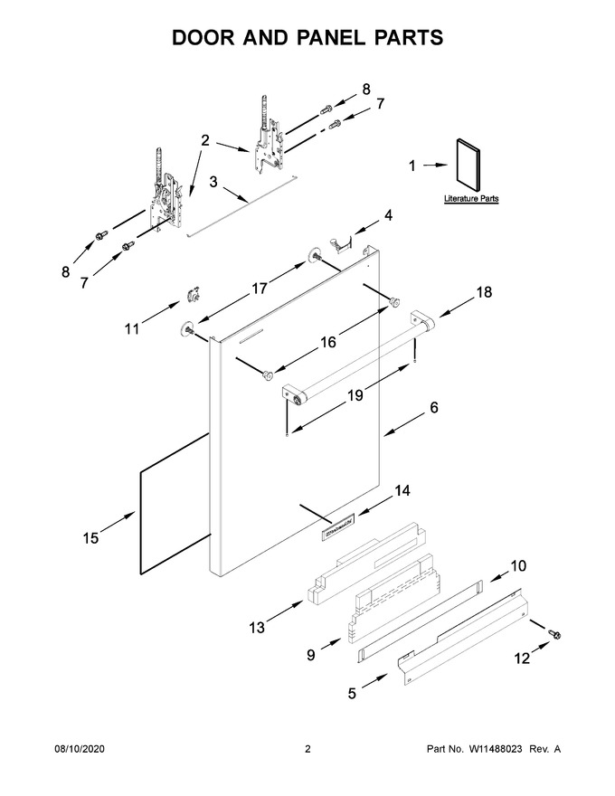 Diagram for KDTE204KBL0