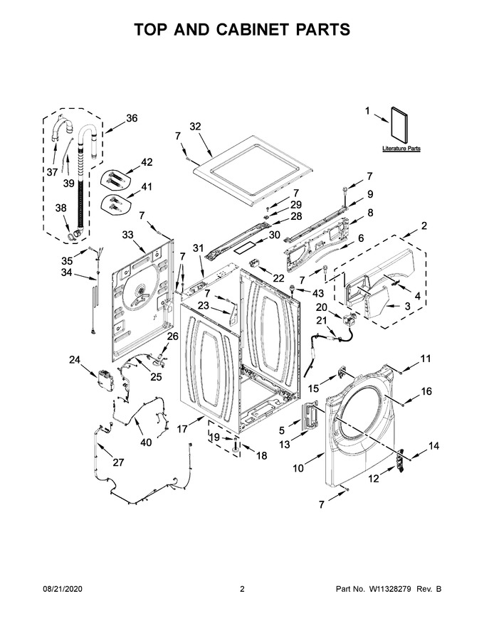 Diagram for WFC9820HC0