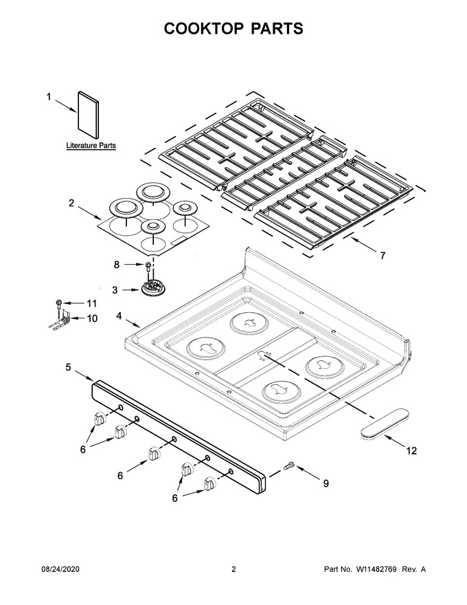 Diagram for WFG550S0HV2