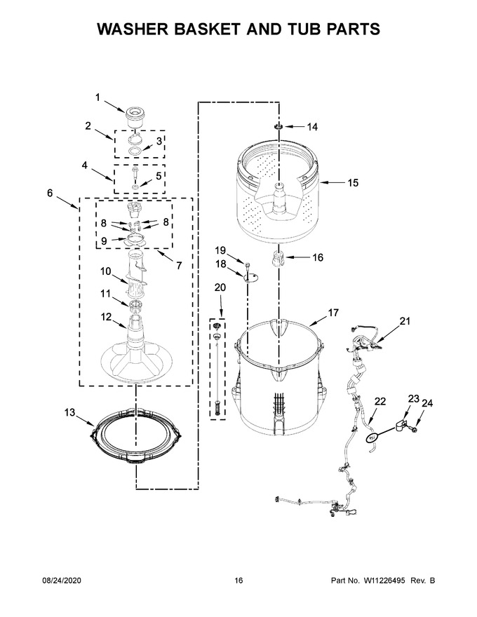 Diagram for WGT4027HW0