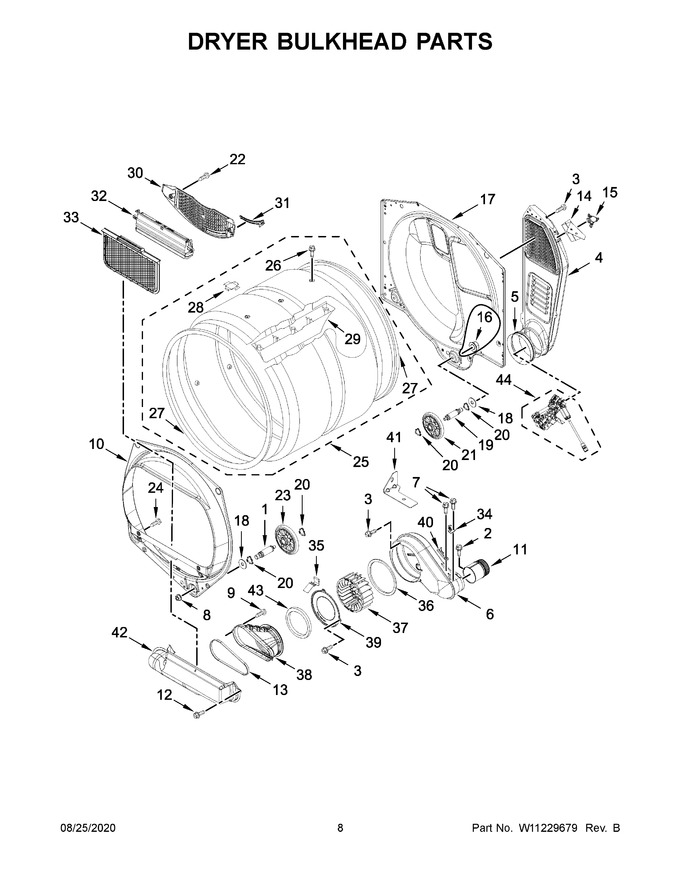 Diagram for WGTLV27HW0