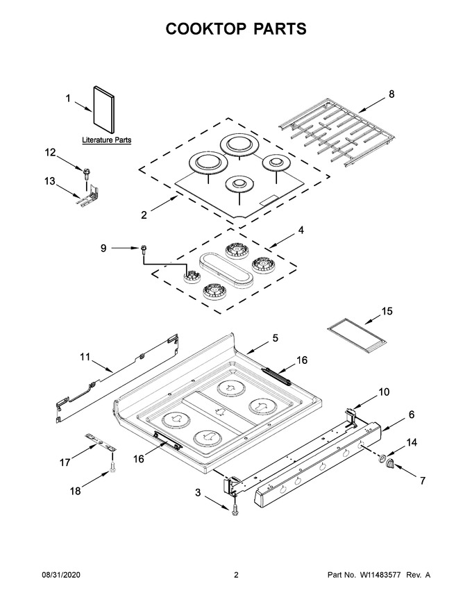 Diagram for WFG975H0HV1