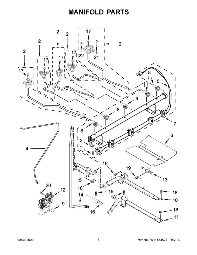 Diagram for WFG975H0HV1