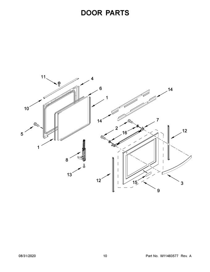 Diagram for WFG975H0HV1