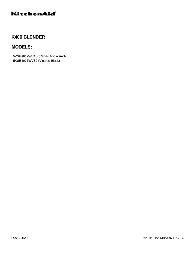 Diagram for 5KSB4027WVB0