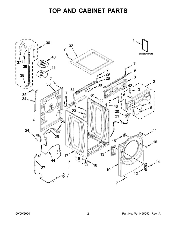Diagram for 7MWFW5622HW2