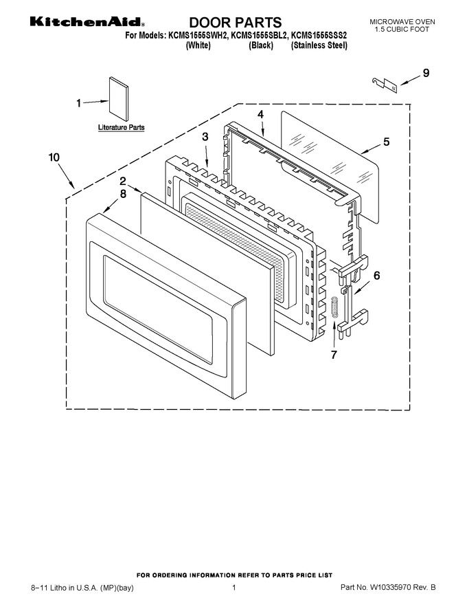 Diagram for KCMS1555SWH2