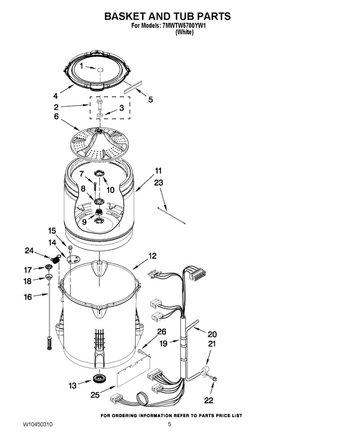 Diagram for 7MWTW5700YW1