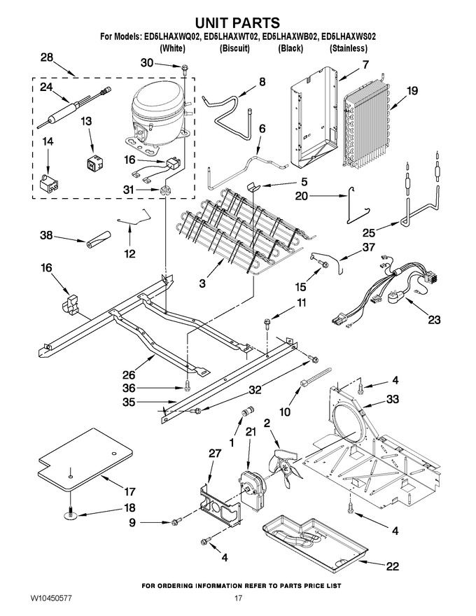 Diagram for ED5LHAXWB02