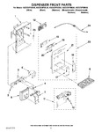 Diagram for 08 - Dispenser Front Parts