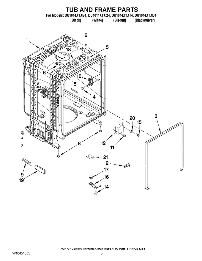 Diagram for DU1014XTXD4