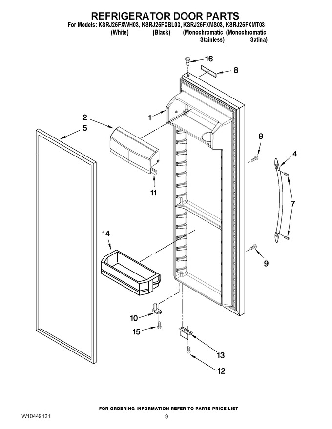 Diagram for KSRJ25FXWH03