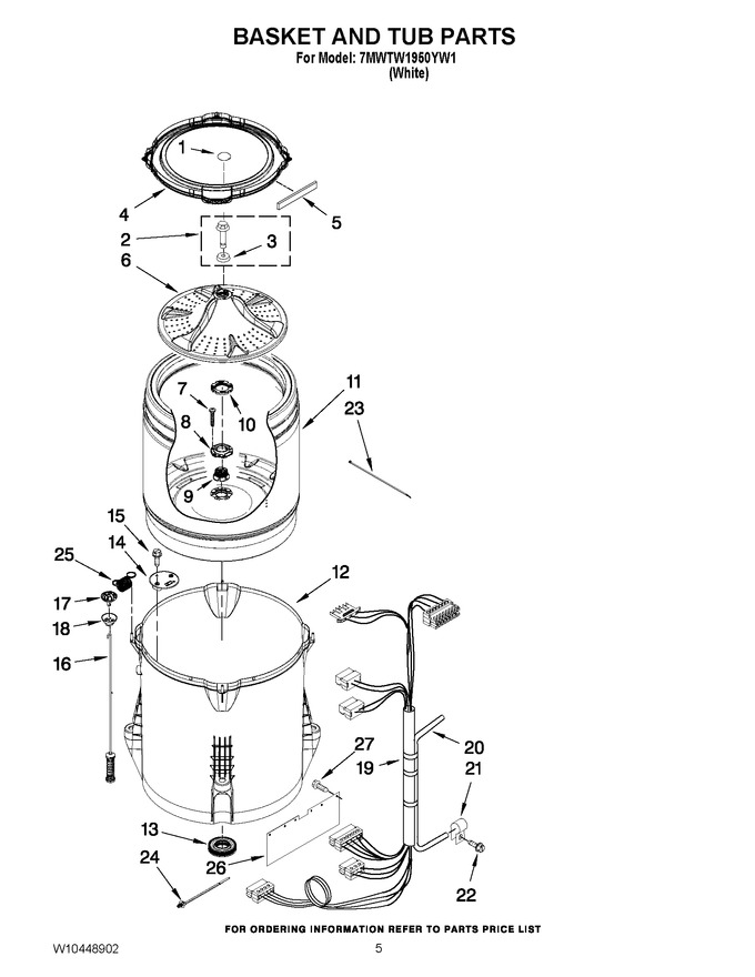 Diagram for 7MWTW1950YW1
