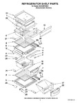 Diagram for 03 - Refrigerator Shelf Parts