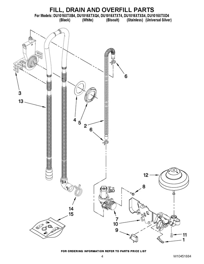 Diagram for DU1015XTXB4