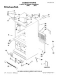 Diagram for 01 - Cabinet Parts