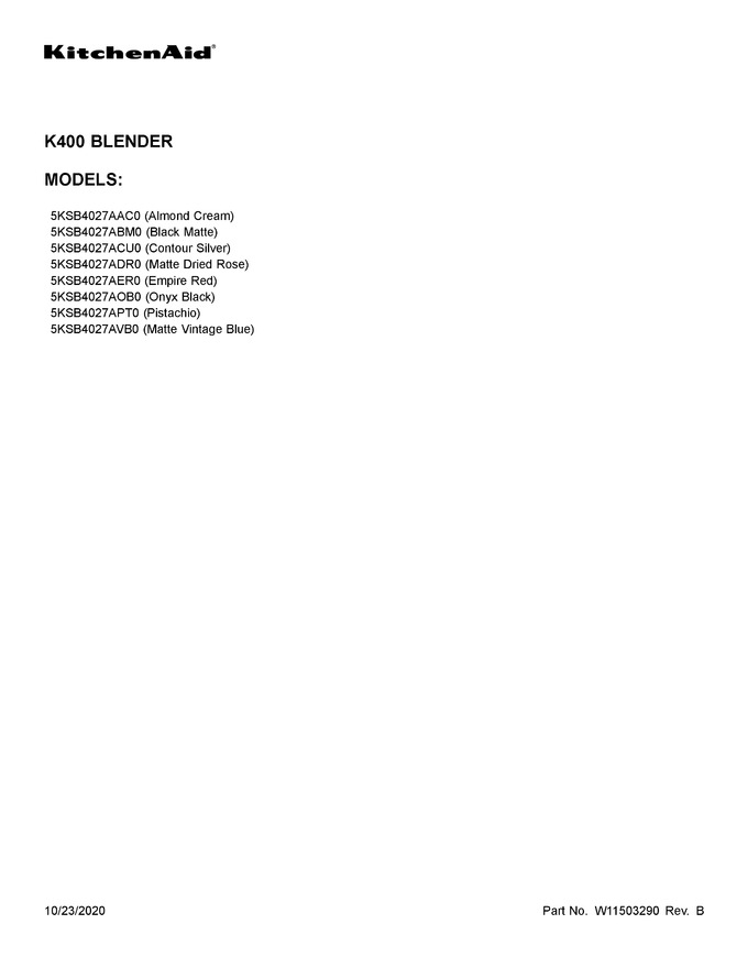 Diagram for 5KSB4027AAC0