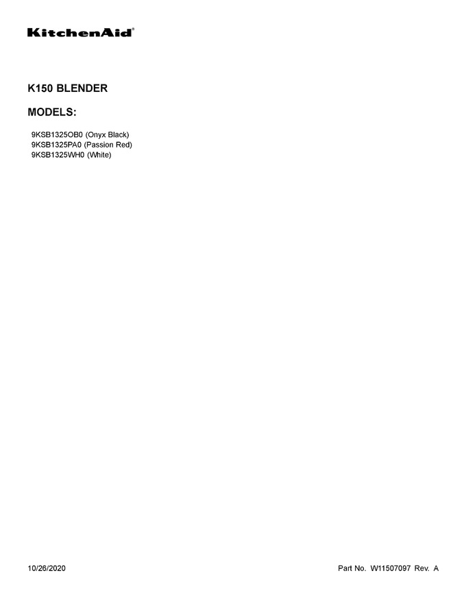 Diagram for 9KSB1325OB0
