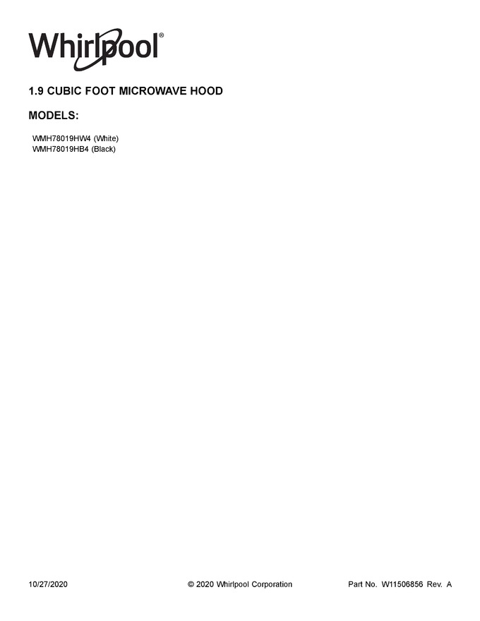 Diagram for WMH78019HB4