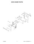 Diagram for 04 - Oven Door Parts