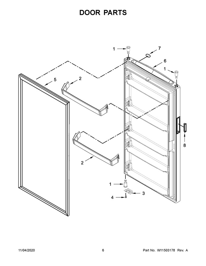 Diagram for WZF34X18DW04