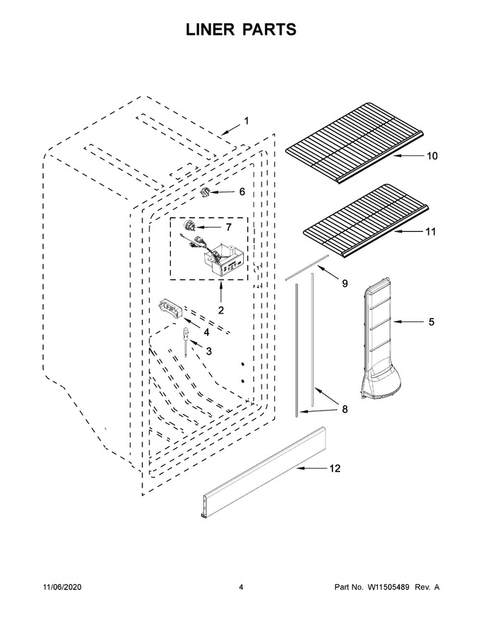 Diagram for MZF34X20DW04