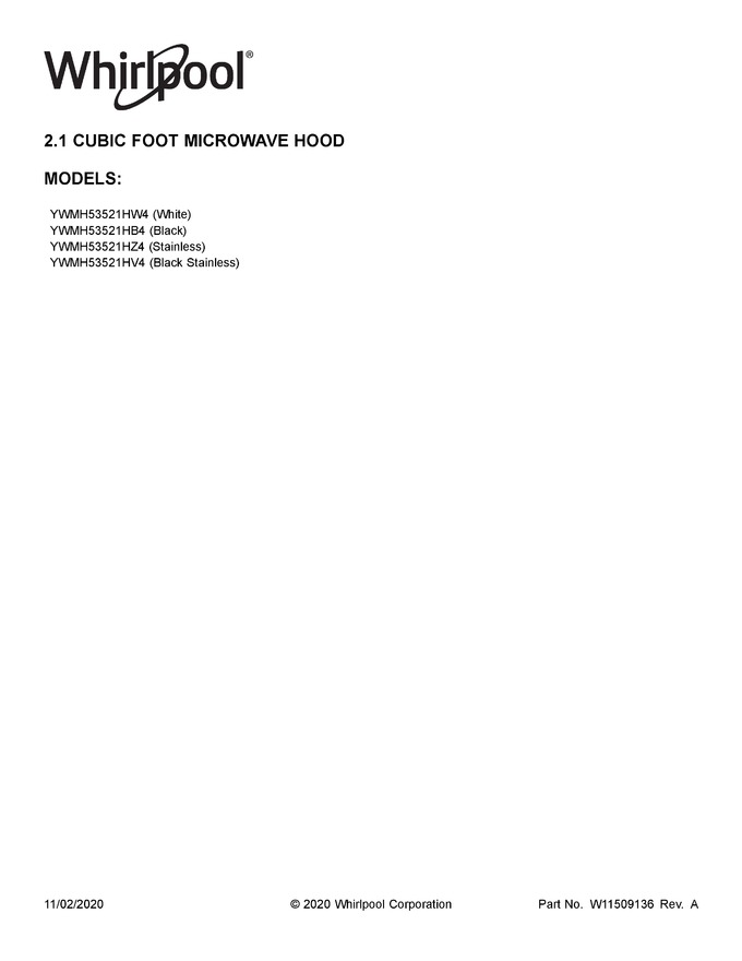 Diagram for YWMH53521HV4