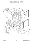 Diagram for 04 - Tub And Frame Parts