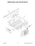 Diagram for 07 - Upper Rack And Track Parts