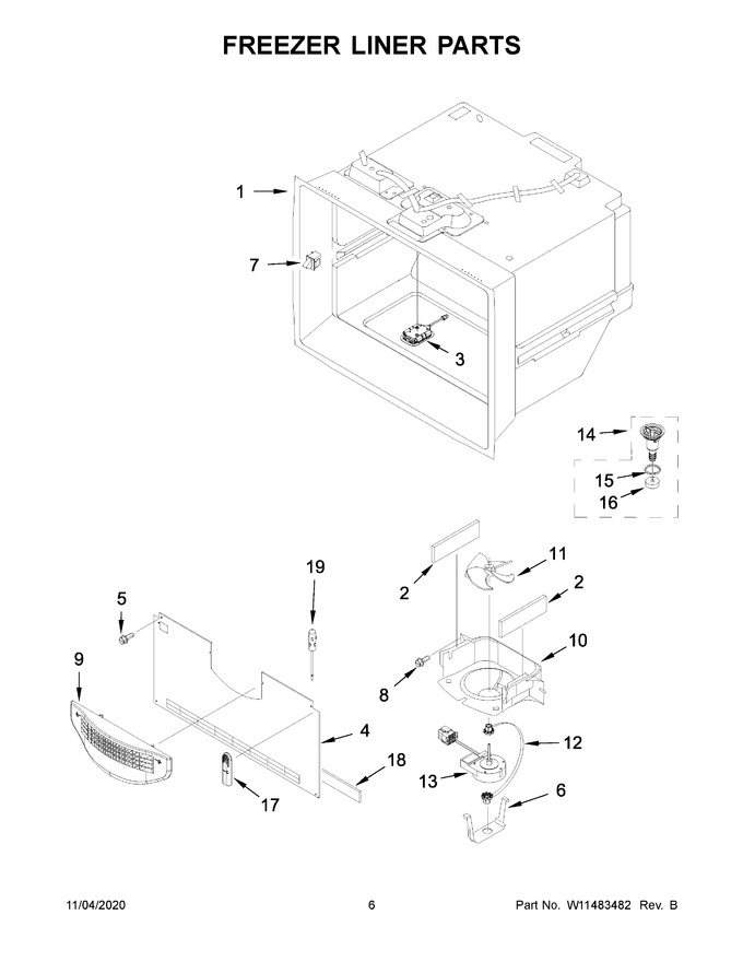 Diagram for WRF757SDHV02