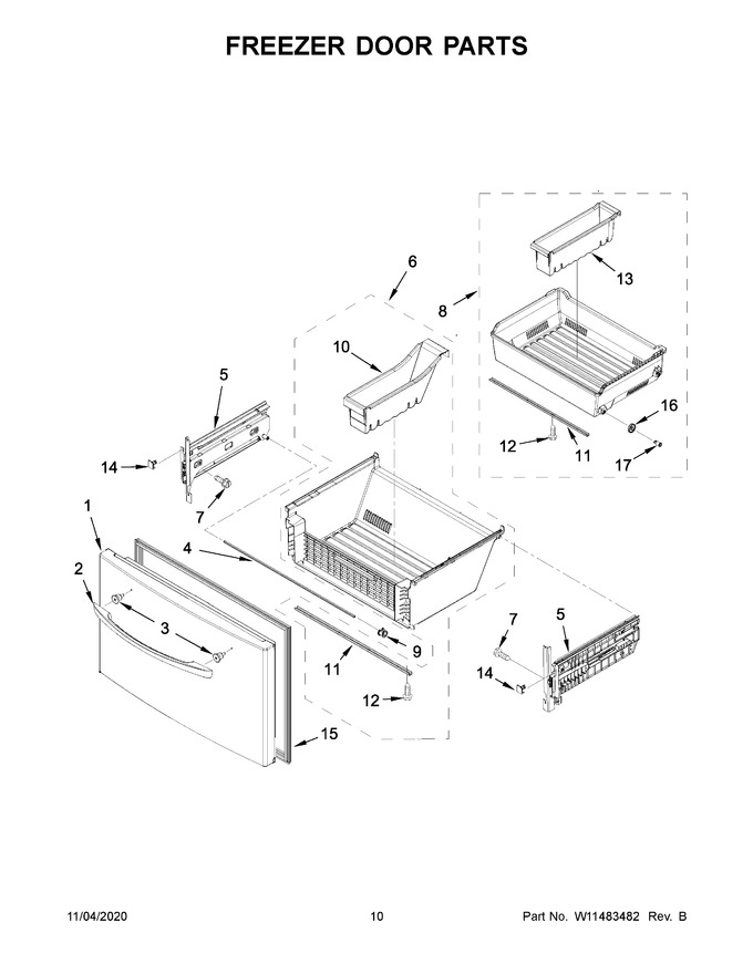 Diagram for WRF757SDHV02