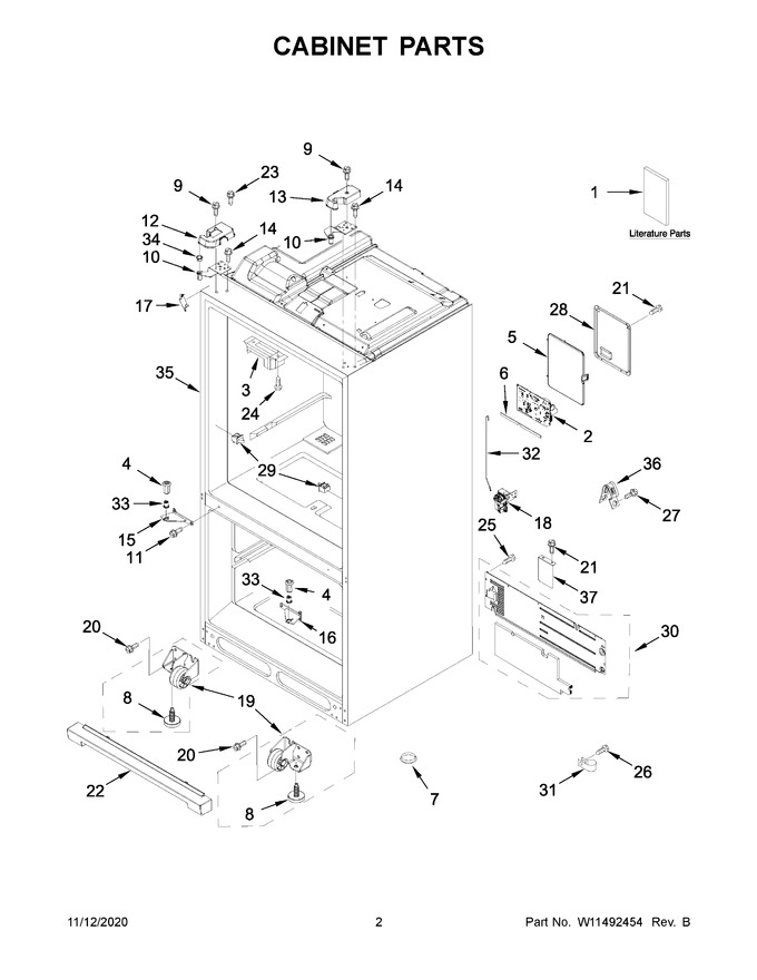 Diagram for WRF767SDHZ02