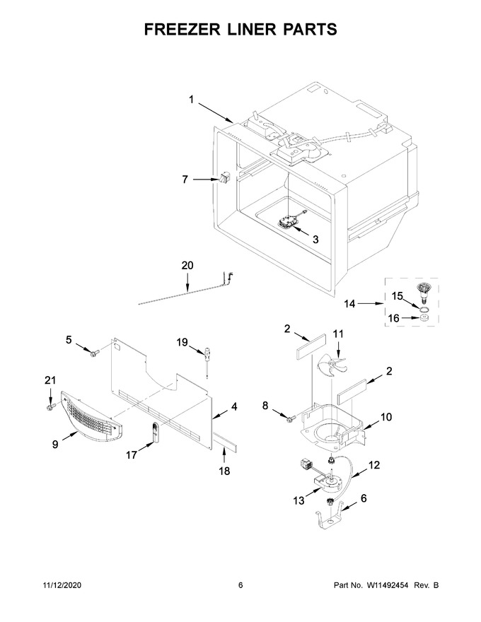 Diagram for WRF767SDHZ02