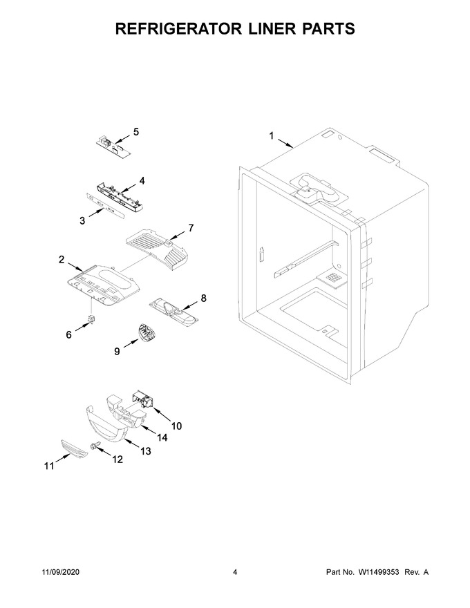 Diagram for WRB329DMBW02