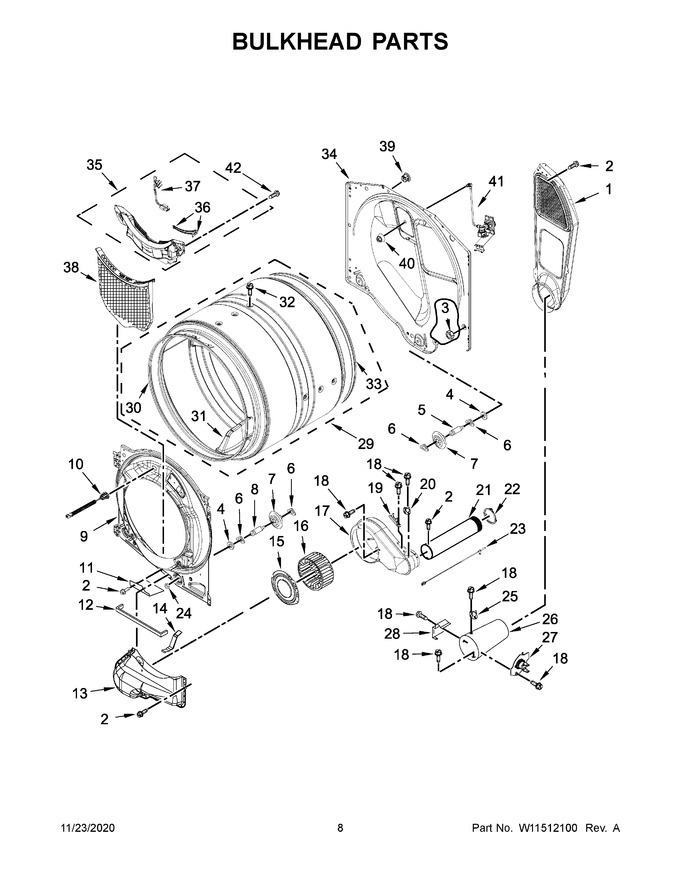 Diagram for WGD8620HW2