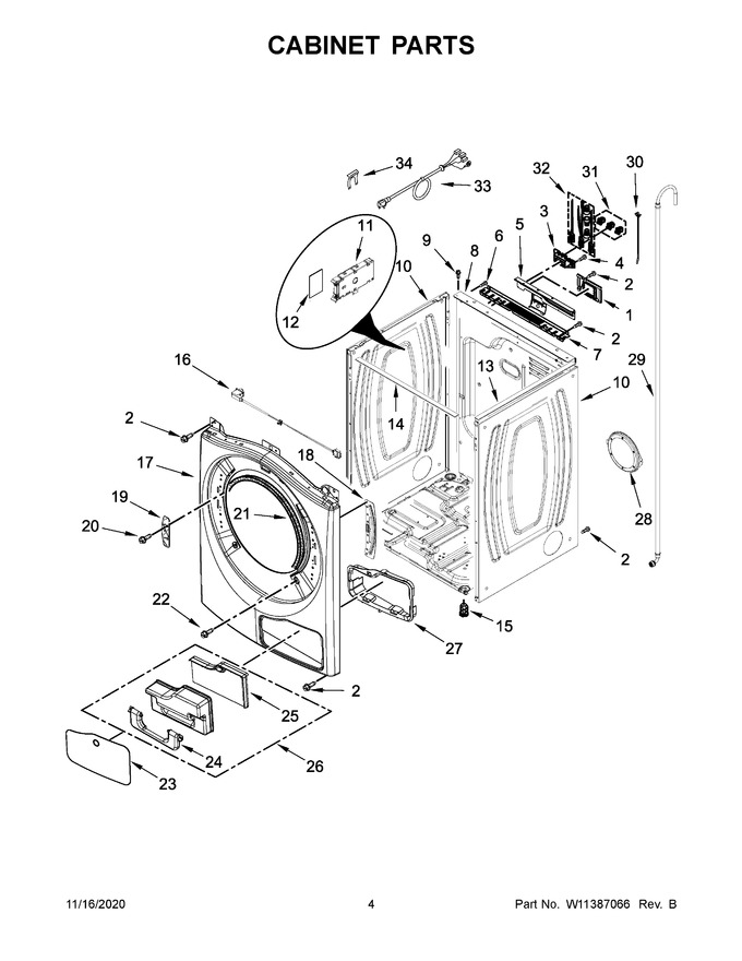 Diagram for YWHD560CHW1