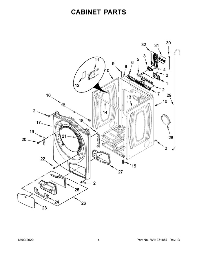 Diagram for WHD862CHC1