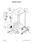 Diagram for 02 - Cabinet Parts