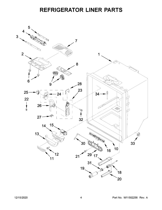 Diagram for KRFF305ESS04